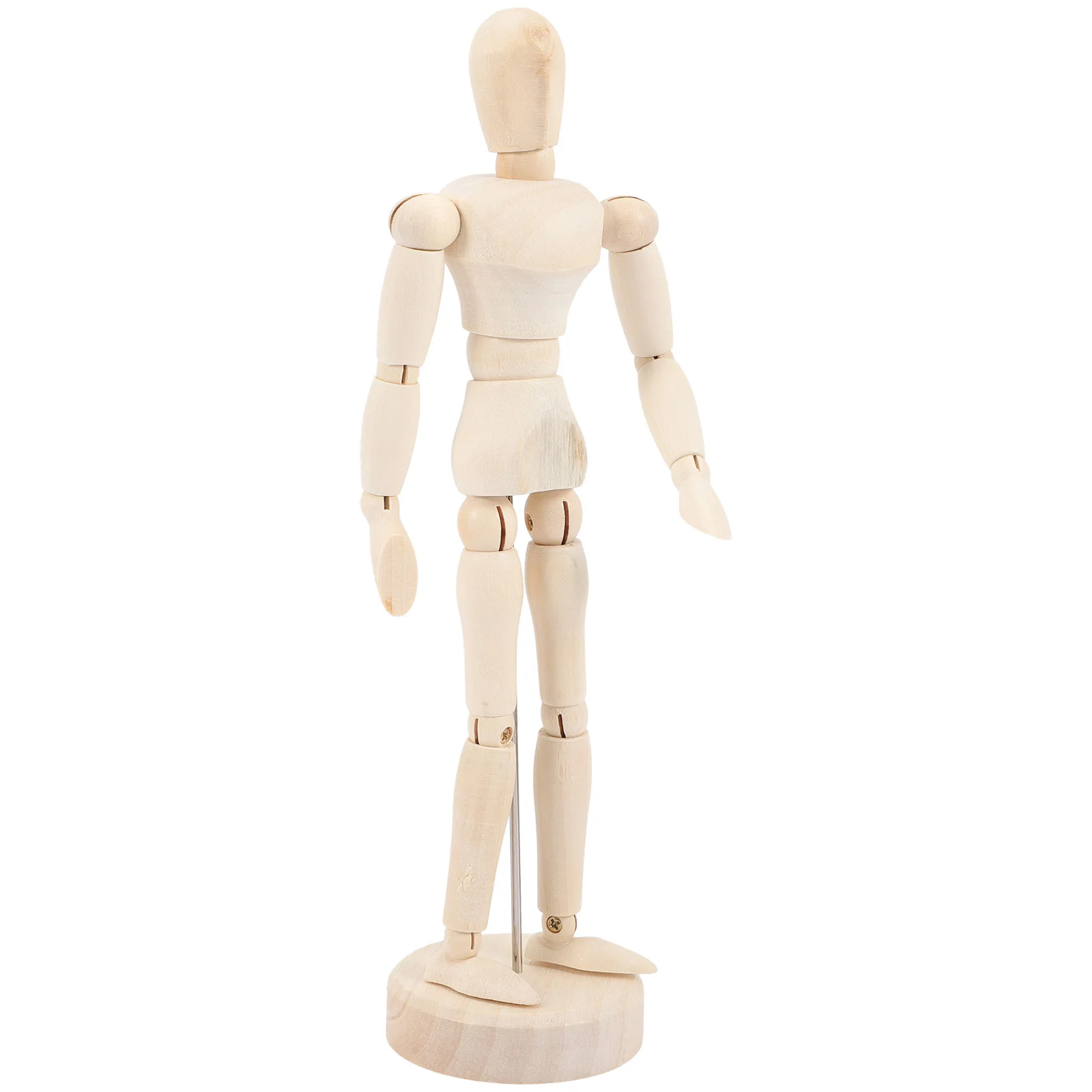 

Moveable Wooden Mannequin Wood Drawing Movable Joint Mannequin With Stand Home Decor