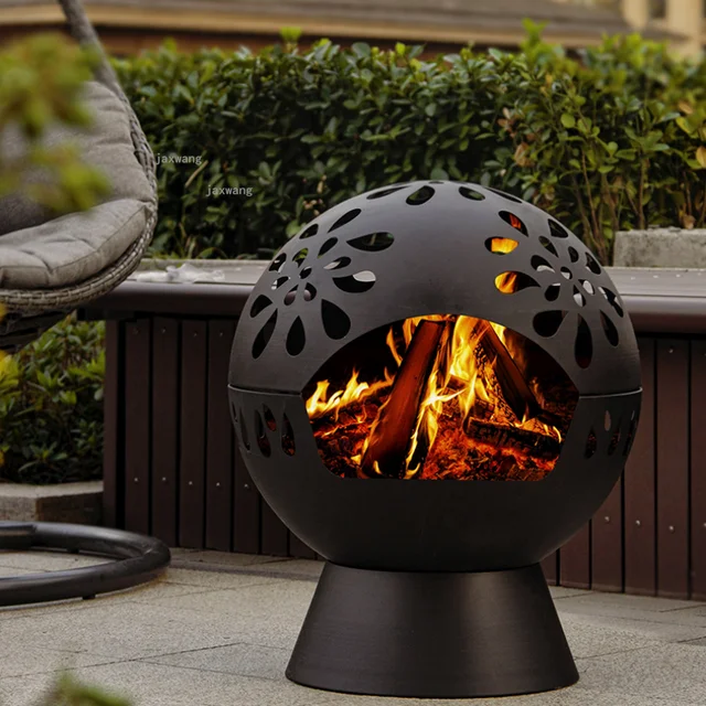 Multifunkcionális Bevásárlóközpont Szálloda Gömb Alakú Chimeneák Kreatív Hálószoba Téli Fűtés Minimalista Háztartási Tanulmány Fűtési Tűzhely G - Image 2