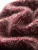 Cashmere Vintage Jacquard Knit Thick Beanies Rabbit Pom-pom Bobble Hat Soft Cap Hat Autumn Winter Warm Wool Christmas Present 3