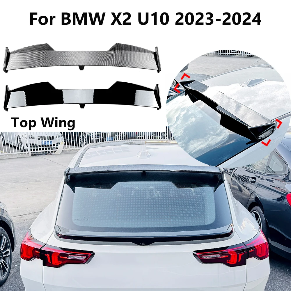 For BMW X2 U10 2023-2024 Car Roof Spoiler Rear Trunk Spoiler
