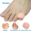 Pexmen 2Pcs Gel Toe Separator Pinky Toe Spacers Bunion Cushions Pads for Preventing Rubbing & Relieve Pressure for Men and Women 1