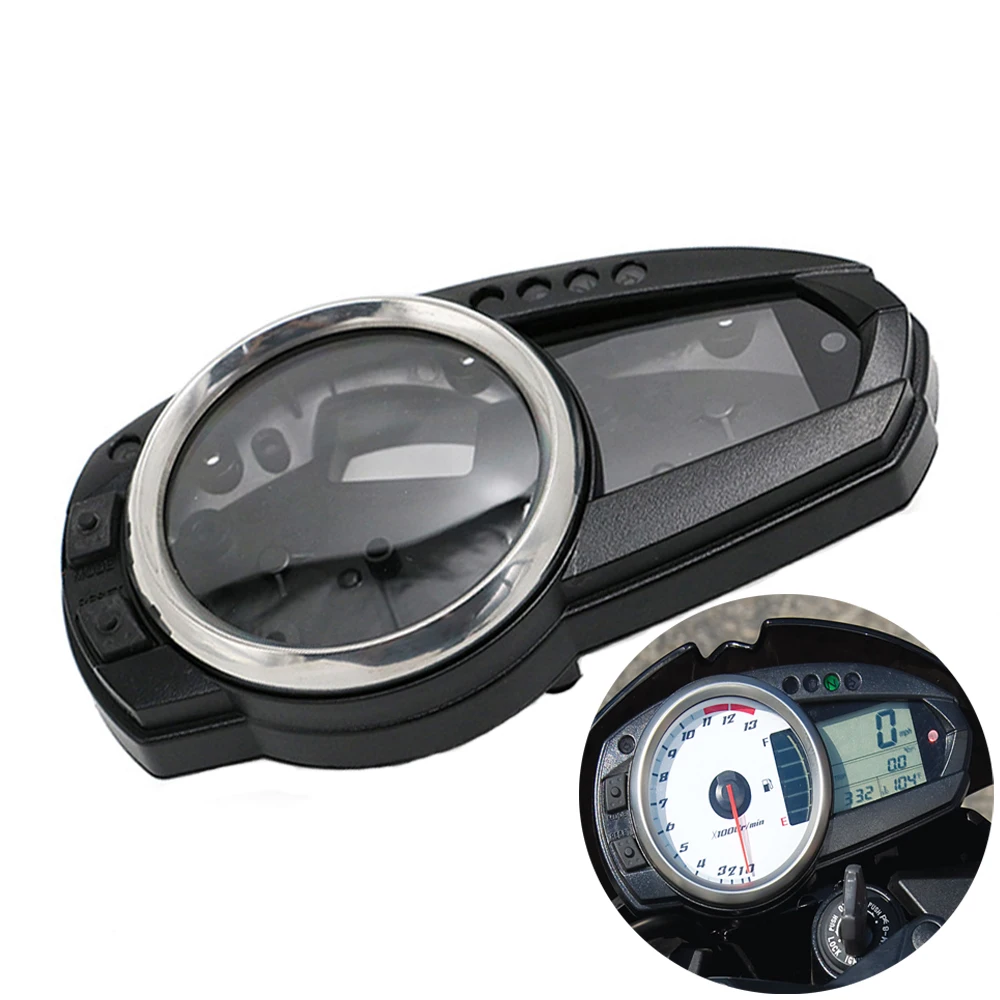 

Speedometer Odometer Instrument Housing Case Tachometer Gauge Cover For KAWASAKI Z750 Z1000 2007 2008 2009 ZX6R ZX-6R 2007-2008