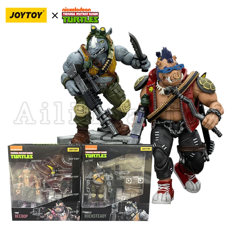JOYTOY 1/18 アクションフィギュア タートルズ ビーボップ