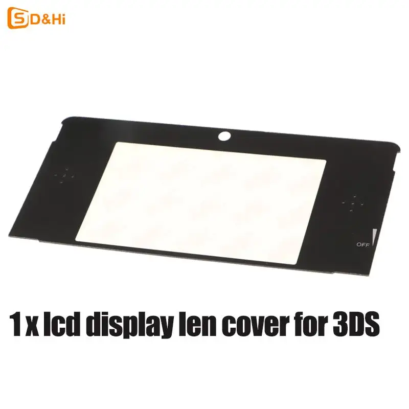 

For 3DS Glass material LCD Screen Display Cover Len faceplate replacement