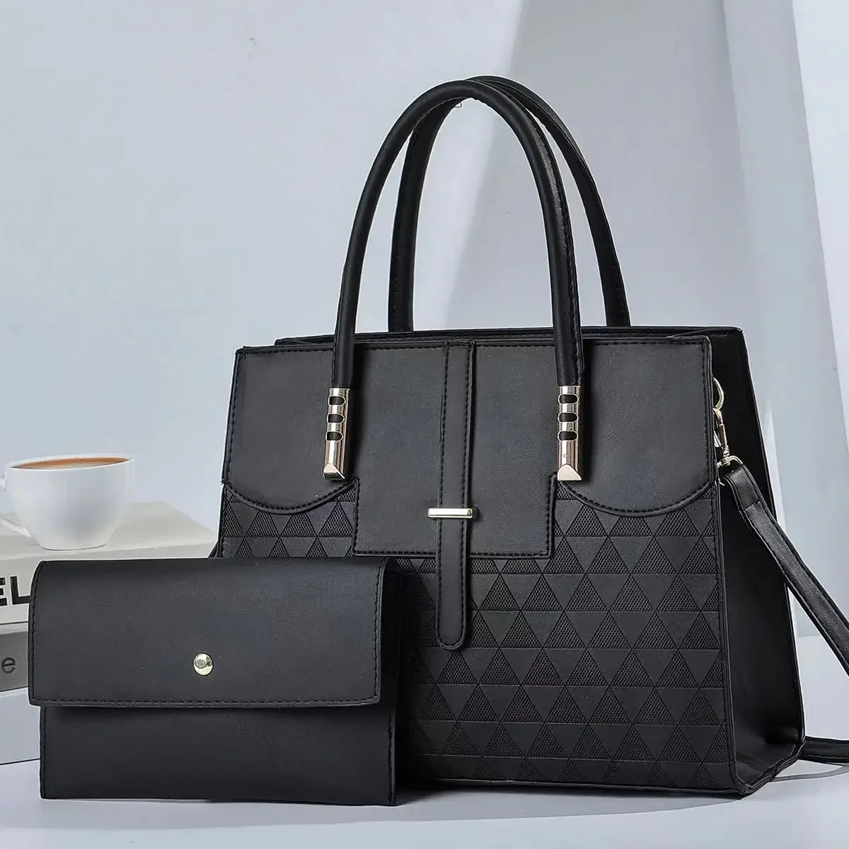 Hot Sale Of The Season New Fashionable PU Women's Handbag Set Crossbody Stylish Shoulder Bag