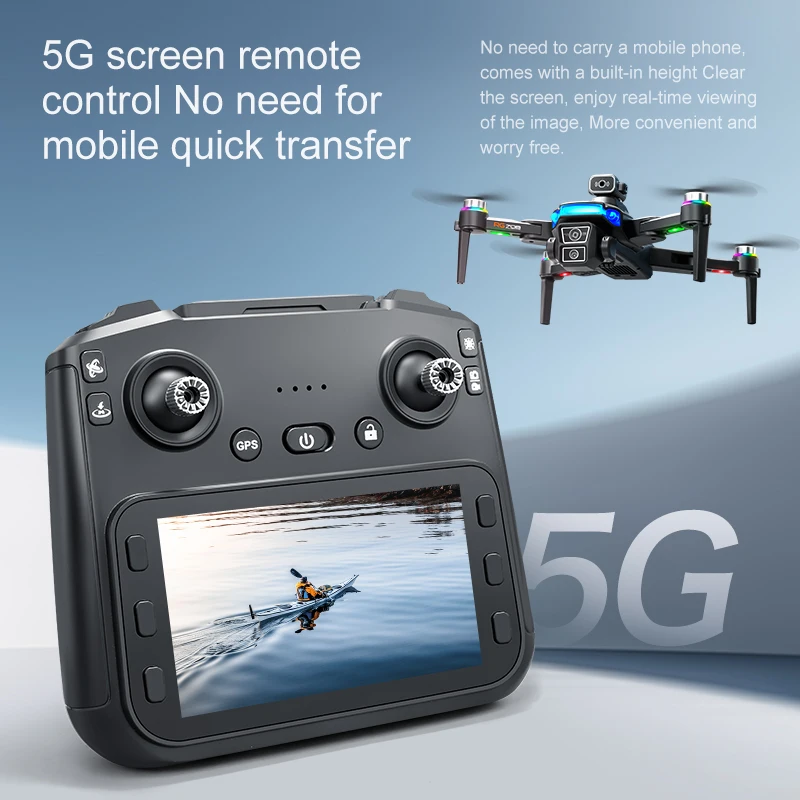 Drone GPS RG706 MAX 8K HD Double Caméra 25min Vol