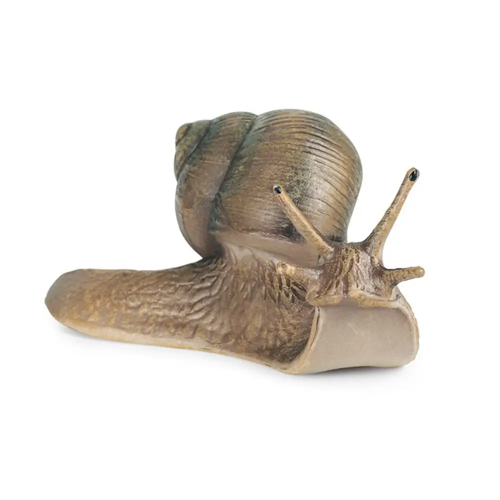 Teaching Tool Desktop Ornament Decor Garden Decor Snail Statue for Fairy Garden Snail Figurine Toy Mini Animal Figures