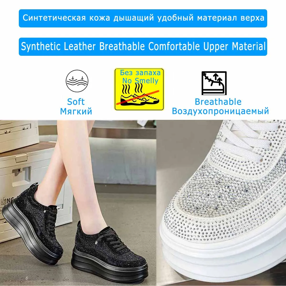 Fujin 9cm 에어 메쉬 마이크로 화이버 합성 가죽 여름 Chunky 스니커즈 통기성 플랫폼 웨지 여성 Vulcanize Hollow Shoes