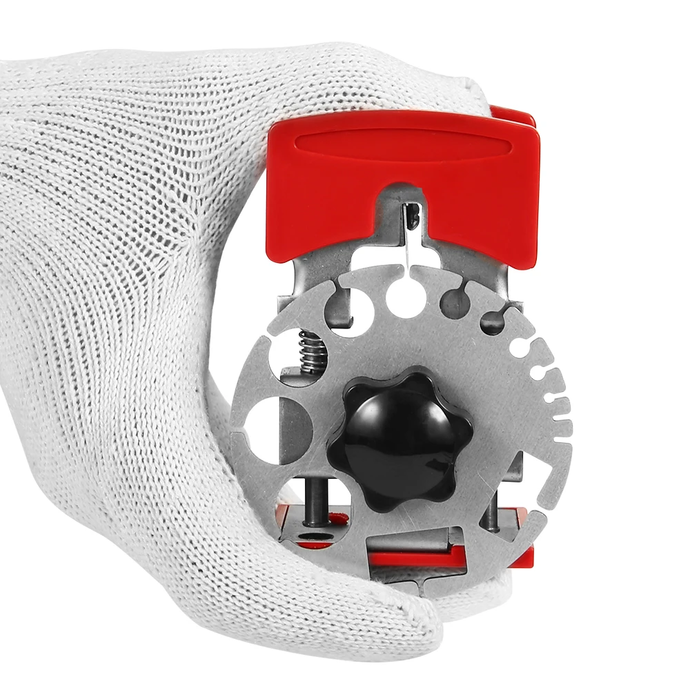 thumbnail interactive-video image 1 of Manual Wire Stripping Machine – Handheld Copper Wire Stripper Tool For 1mm To 20mm Cables, With 3 Feed Holes & Adjustable Blades 1 of 6