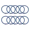 10Pcs Trampoline Elastic Rope 8mm Elastic Ties Bungee Cord Stretch Cord for Indoor Trampoline Tarp Fitness Trampoline Tent 4
