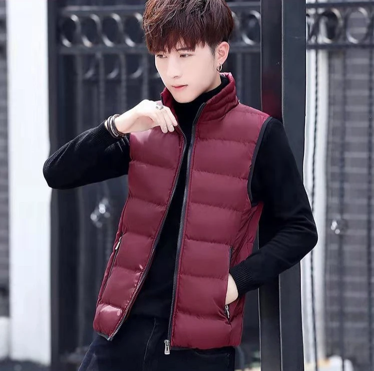 Down vest styling