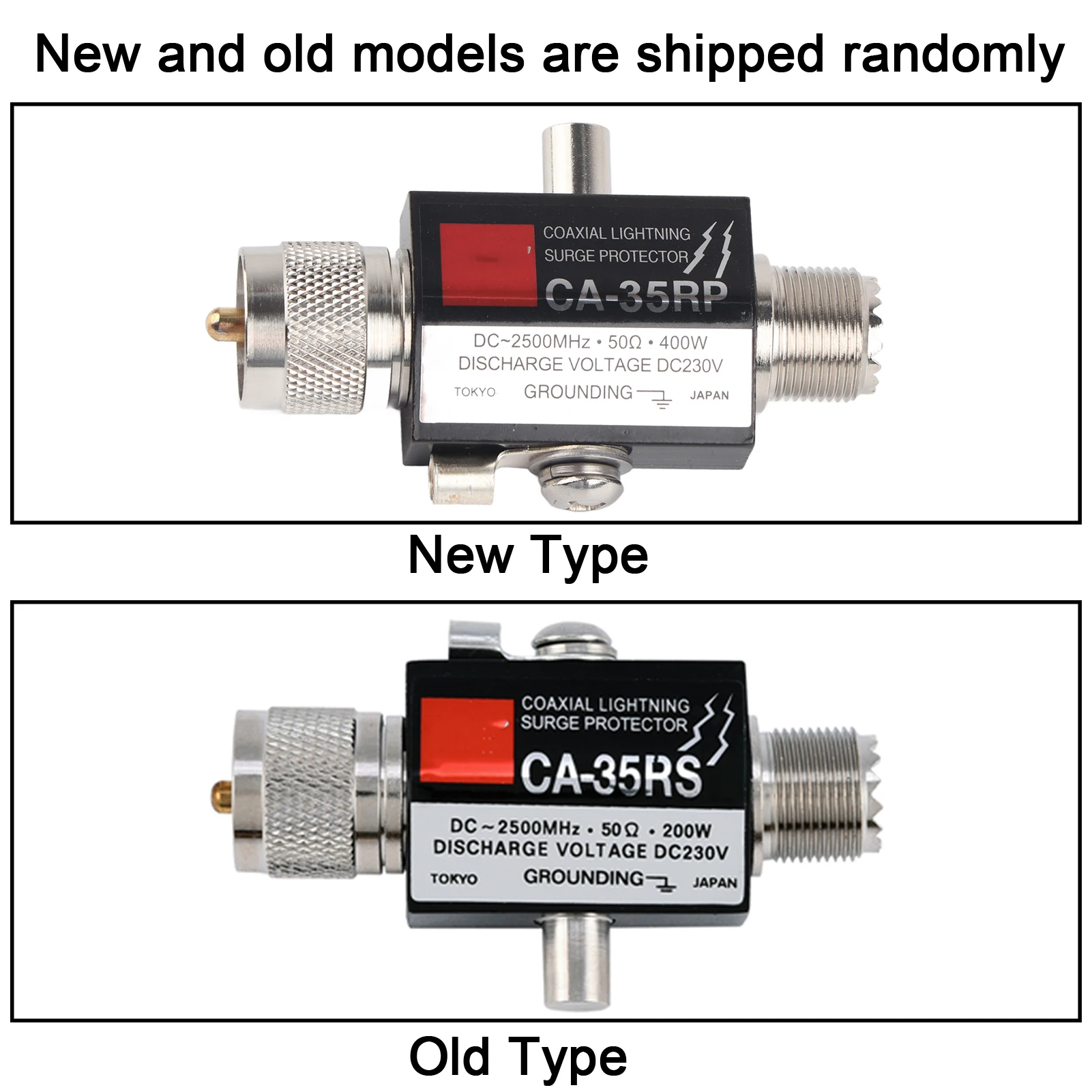 CA-35RS Coaxial Protector Arrester Male to Female UHF Connector coaxial protector arrester surge protector