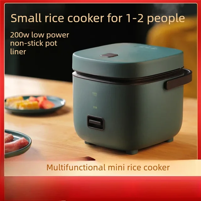 Mini 1.2L Rice Cooker, Small Rice Cooker for 1 To 2 People, Multi-functional At Home, Old-fashioned and Can Be Cooked 1