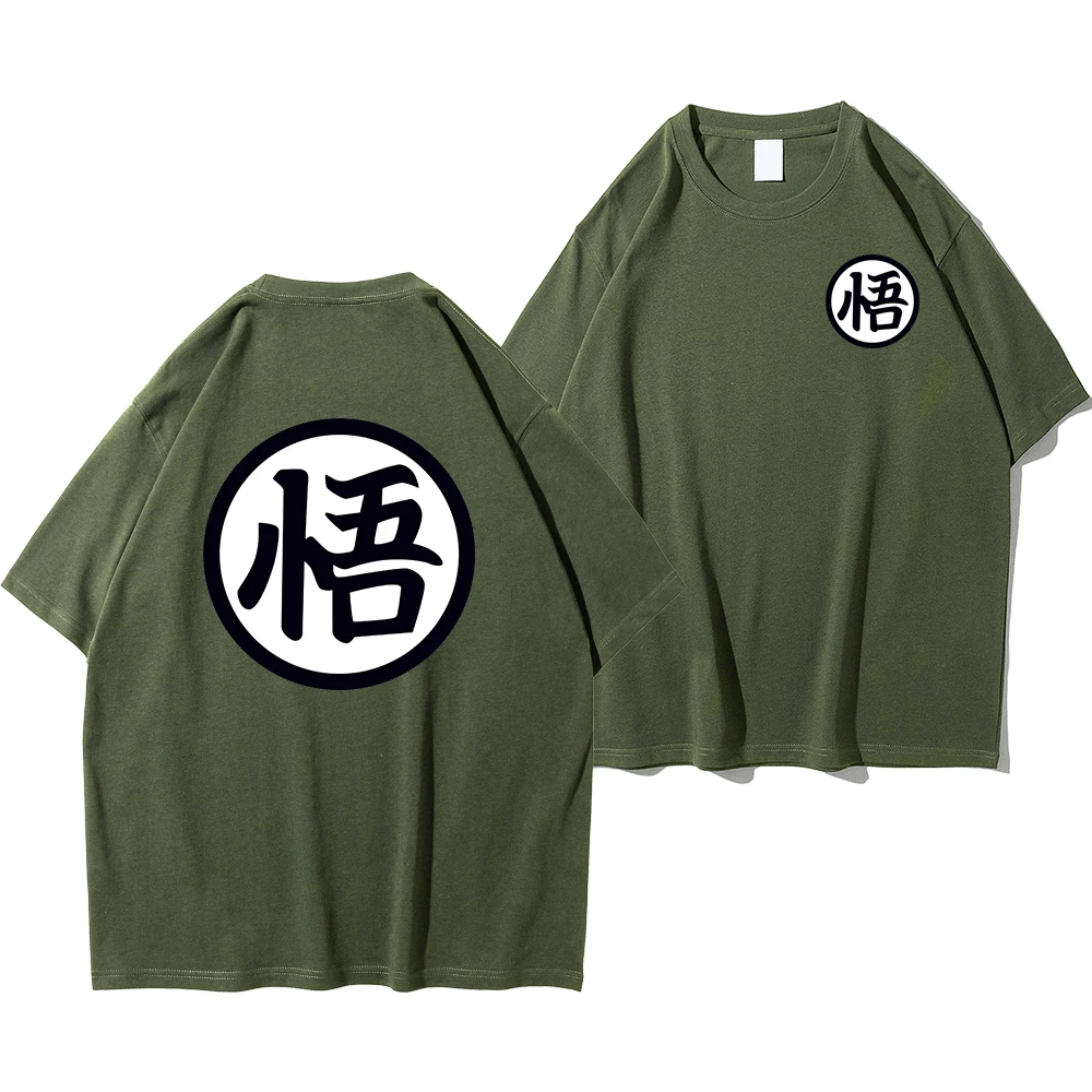 Anime-Inspired Son Goku Oversized Casual T-Shirt