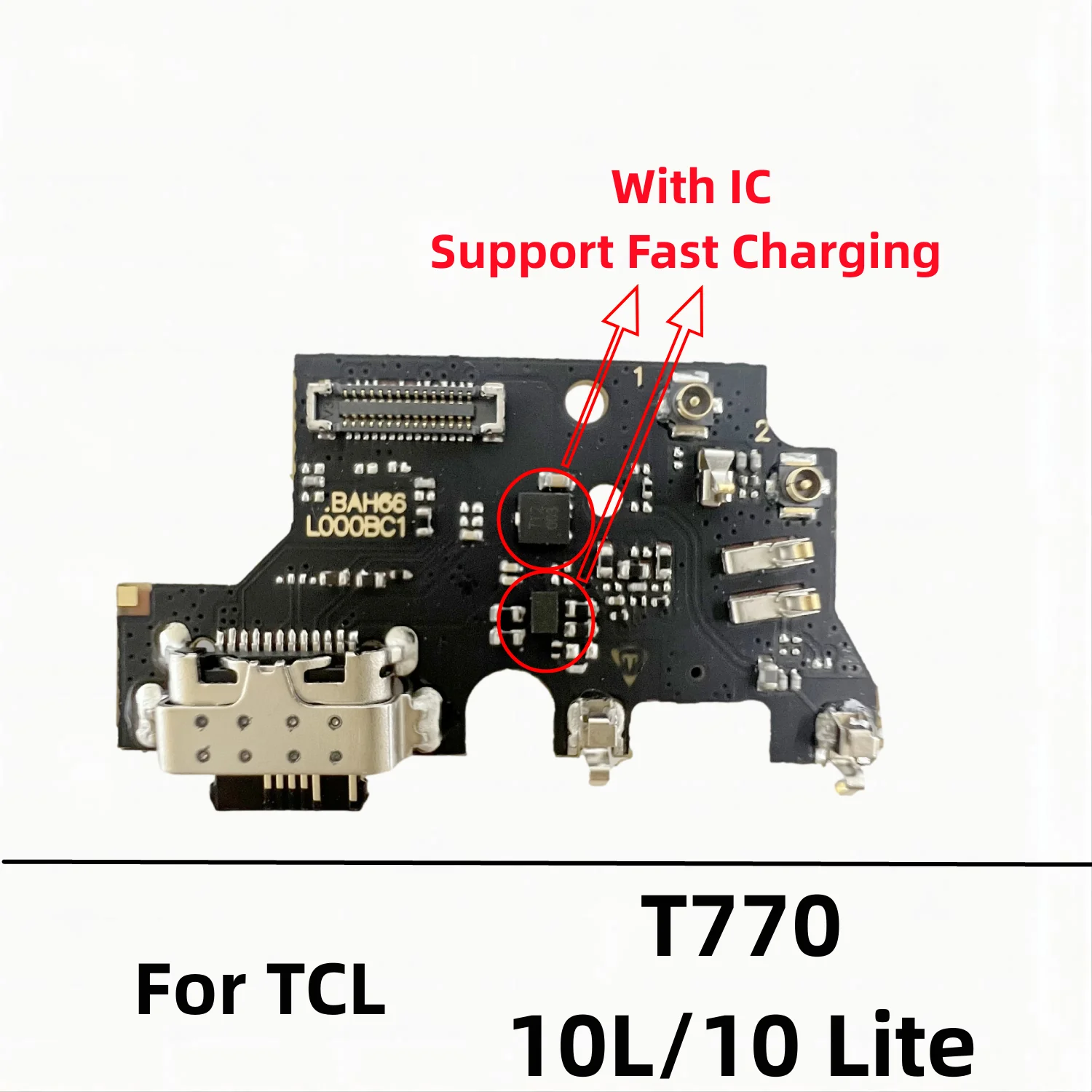 USB Charger Dock Connector Board Charging Port Flex Cable For TCL Plex 10L 10 20R 5G 20 30 Pro 40 SE XE 20Y T767H 30+ Plus