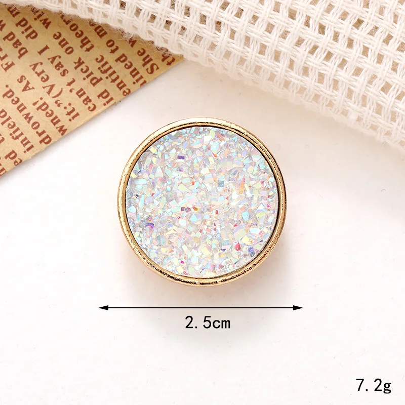 2 Stück / Los Edelstein Strass Kristall Diamant Parfüm Schuhe Charms Schnallen Zubehör für Tasche Box Clogs Schuh Dekorationen DIY Geschenke – Detail 14
