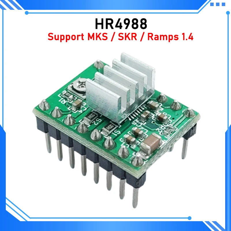 HR4988 Stepper Motor Driver Super Silent 3D Printer Accessory With Heat ...