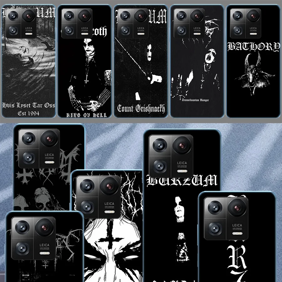 Burzum Filosofem BRZM чехлы для телефонов Xiaomi Mi 13 12 12T 12X 11 Ultra 11T 11i 10 Lite 10T Pro 9 9T 8 CC9E 6X 5X A3 A2 A1 Soft C