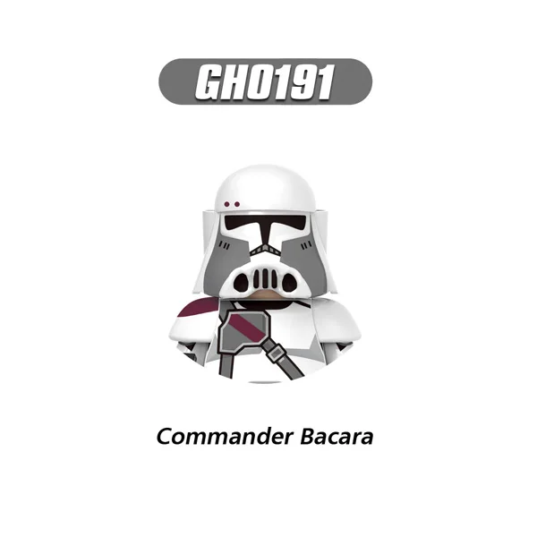 Presell G0125 Commander Bacara Building Blocks Heavy Assault Trooper Bricks Scout Troopers Commander Action Figure Giocattolo Per Bambini
