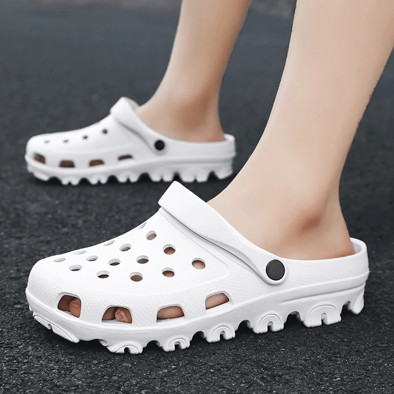 50 51 Big Size Summer Slippers Beach Sandals Women Platform Sandals EVA Soft Slides Men Slippers