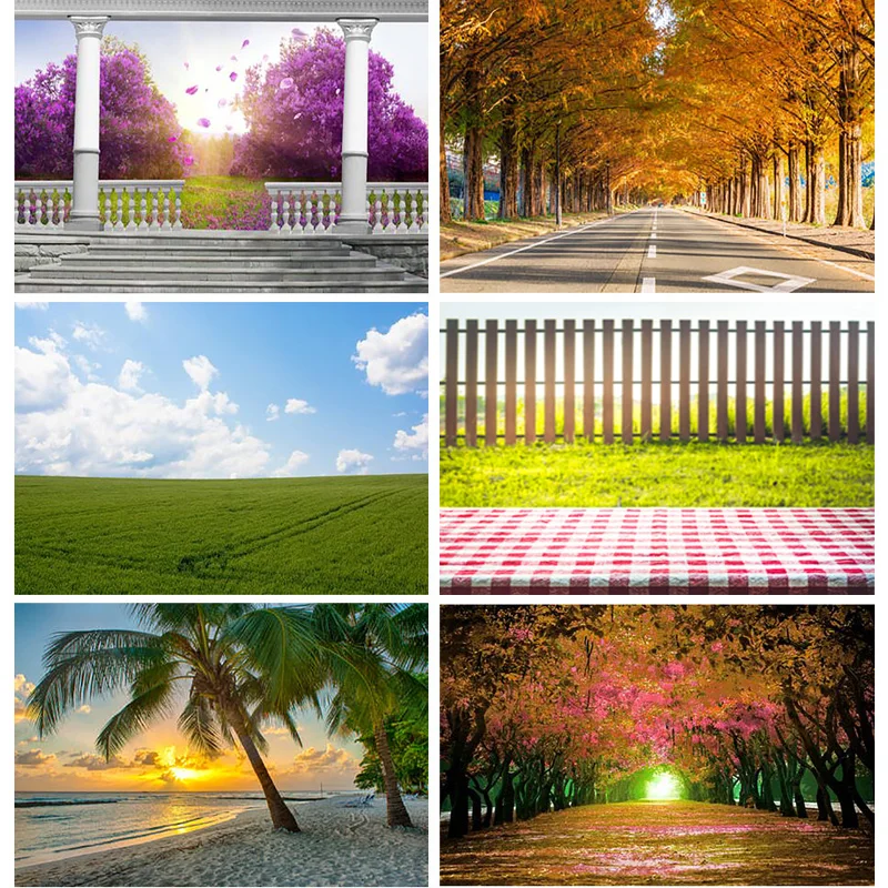 

SHUOZHIKE Natural Scenery Photography Background Flowers And Plants Forest Travel Photo Backdrops Studio Props 22722 FJ-02