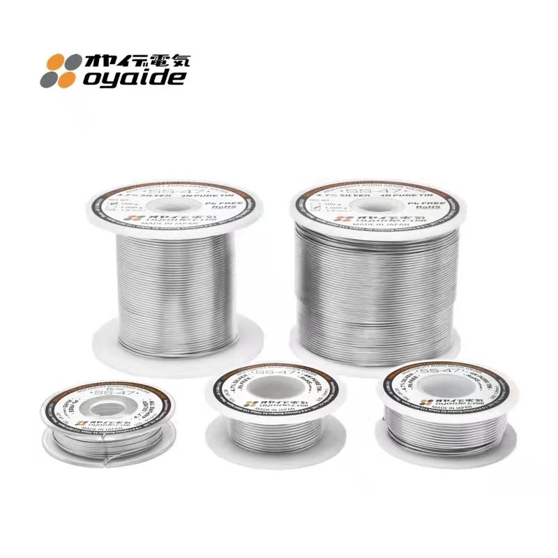 1/5/10m Germany Original WBT-0820 Wire Soldering 0.8mm 4% Ag Silver Solder