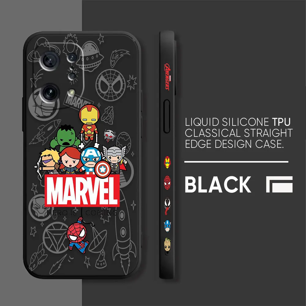 thumbnail image 1 of Case For OPPO FIND X6 X3 REALME X7 X50 RENO 2 4Z 4 6 Lite 5Z 5F 4G 5G PRO Liquid Silicone Case Marvel Groot Baby Manga, 1 of 5