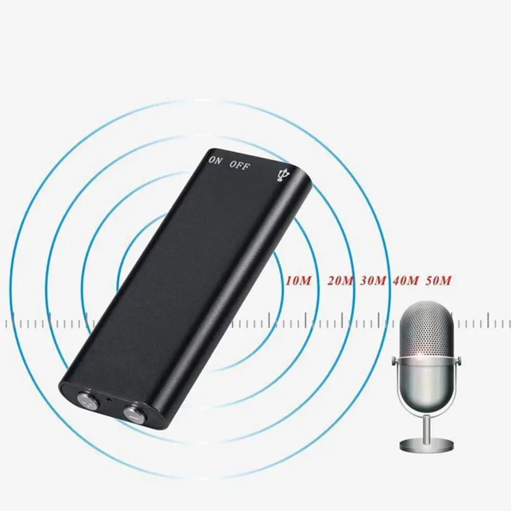 8GB Recording High-definition Recorder Digital Recording Eavesdrop MP3 Wiretap Clear Player MP3 Z0V0