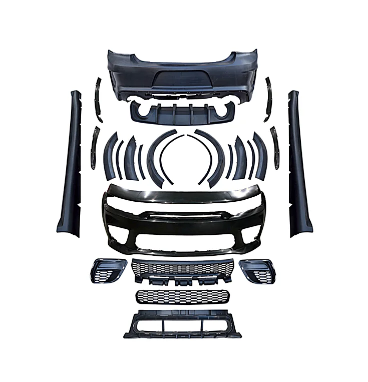 

Auto Body System Hellcat Full Set Kits For 2015+ Dodge Charger Upgrade SRT Bumper