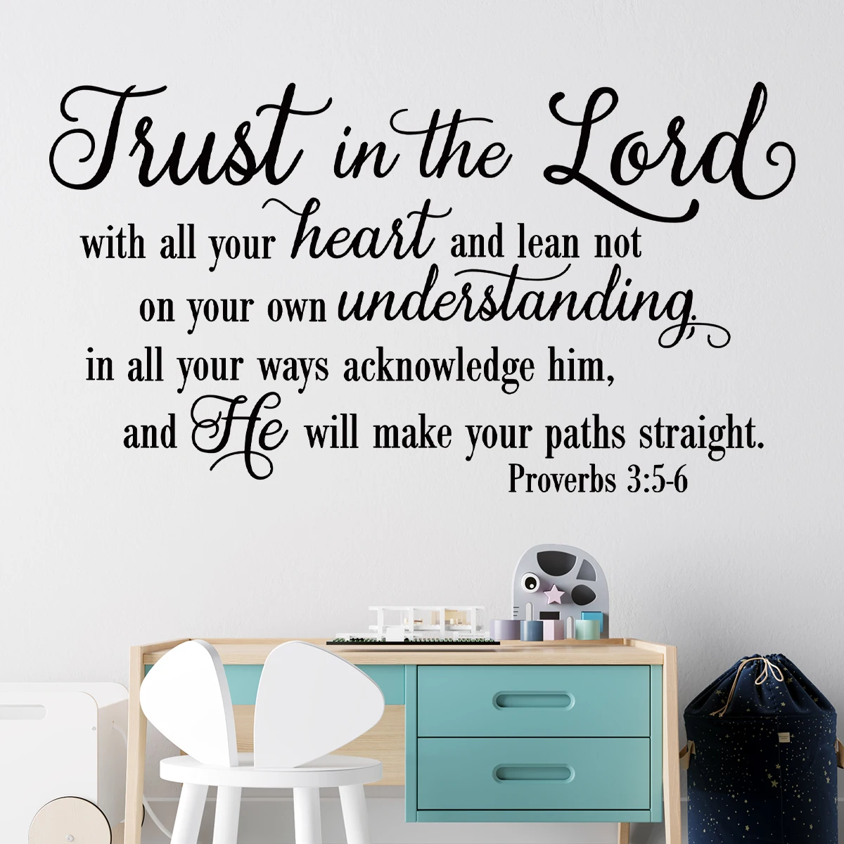Trust In Lord Wall Decal 4