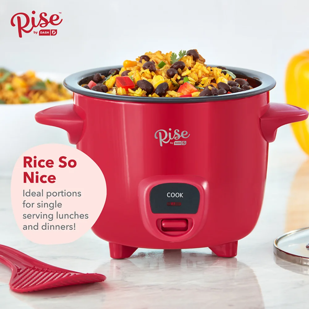  DASH Mini Rice Cooker Steamer with Removable Nonstick