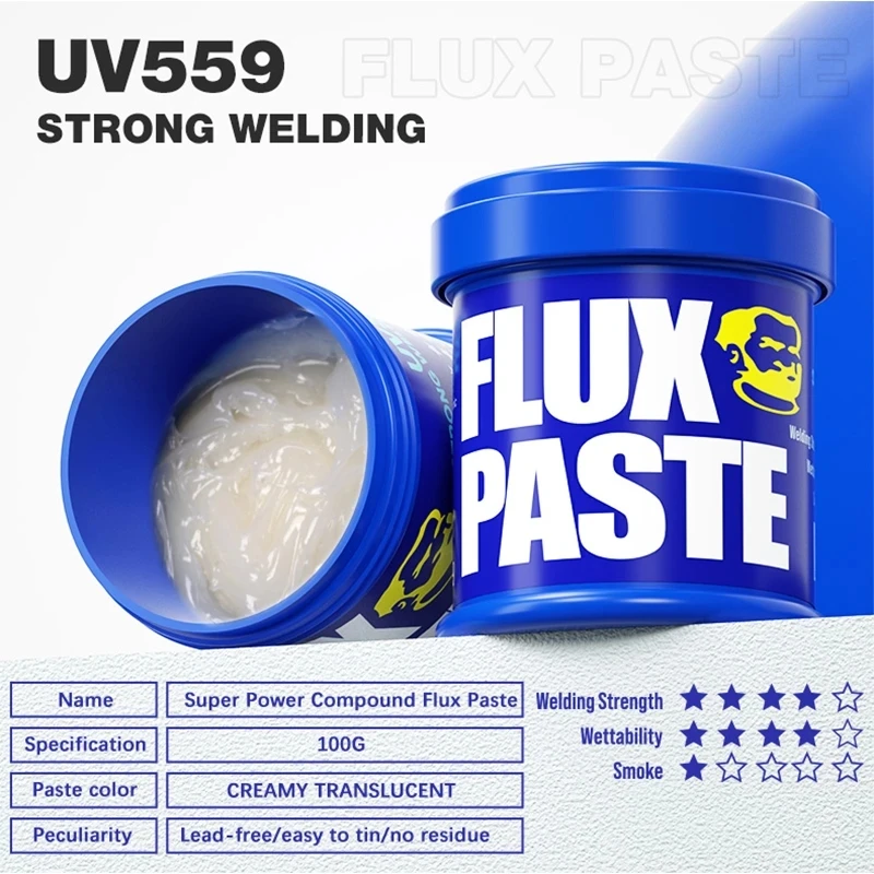 

Mechanic Flux 223 559 UV223 UV559 Lead-Free Solder Paste Flux No-Clean Welding Fluxes for SMD PCB BGA Rework Soldering Repair