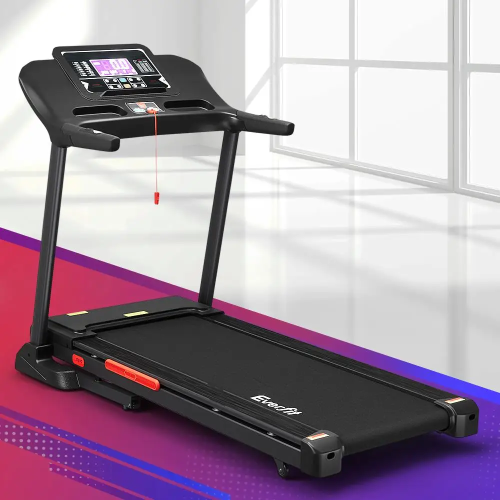 Everfit Electric Treadmill with Auto Incline-Home Gym Fitness Machine 520mm