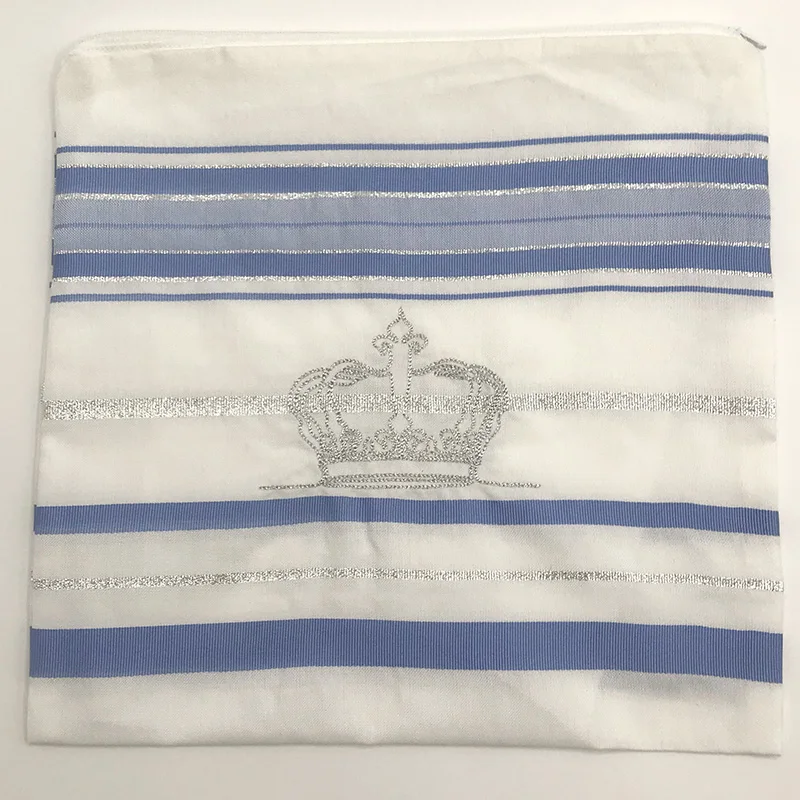 Jewish Bag for Tallit/Tallis/Prayer Shawl Embroidered Bag Judaic Tefillin Bag (Only a Storage Bag)(10.24x 10.24 inch) 2