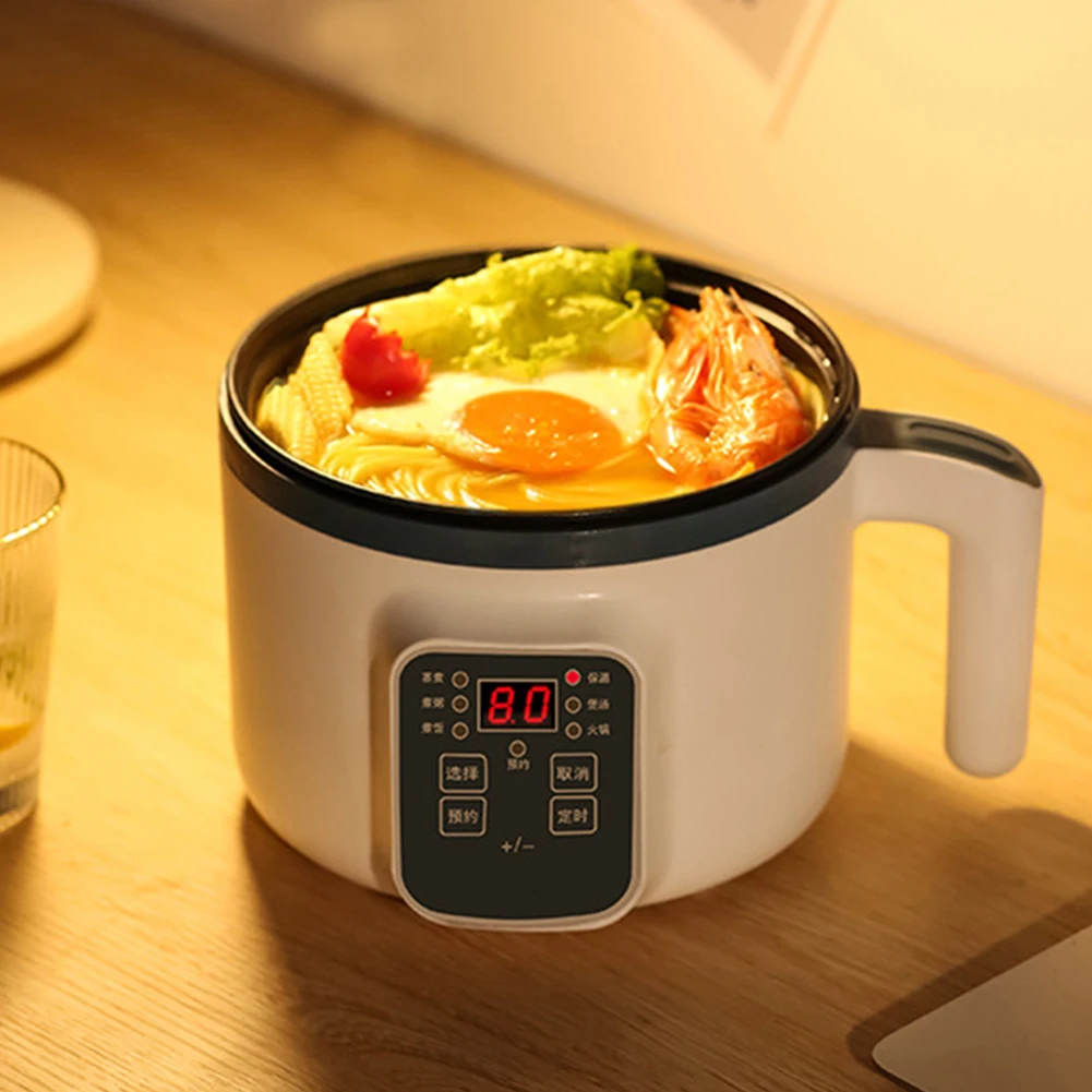 1.7L Electric Rice Cooker Single Double Layer Multi Cooker Home Smart MultiCooker Steamed Rice Pot For Home Mini Electric Cooker 5