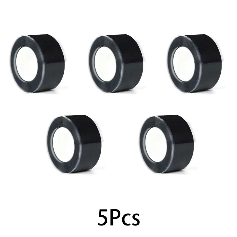 Black Self-Fusing Silicone Tape Cinta Impermeable Sellante Leak-stopping Water-stopping Repair Waterproof Sealing Tape - Image 12
