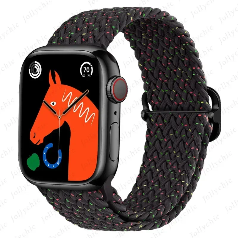 Braided Elastic Nylon Wristband