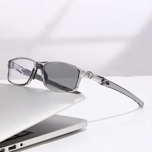 Men Sport Photochromic Prescription Reading Glasses Ultralight Clear Lens Eyeglasses Frames Outdoor Optical Sunglasses +2.0 +2.5 - Image 10