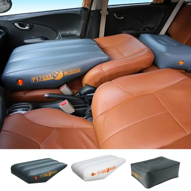 Universal Inflatable Car Mattress Car Inflatable Bed SUV Mattress Front Slope Pad Outdoor Camping Mat For