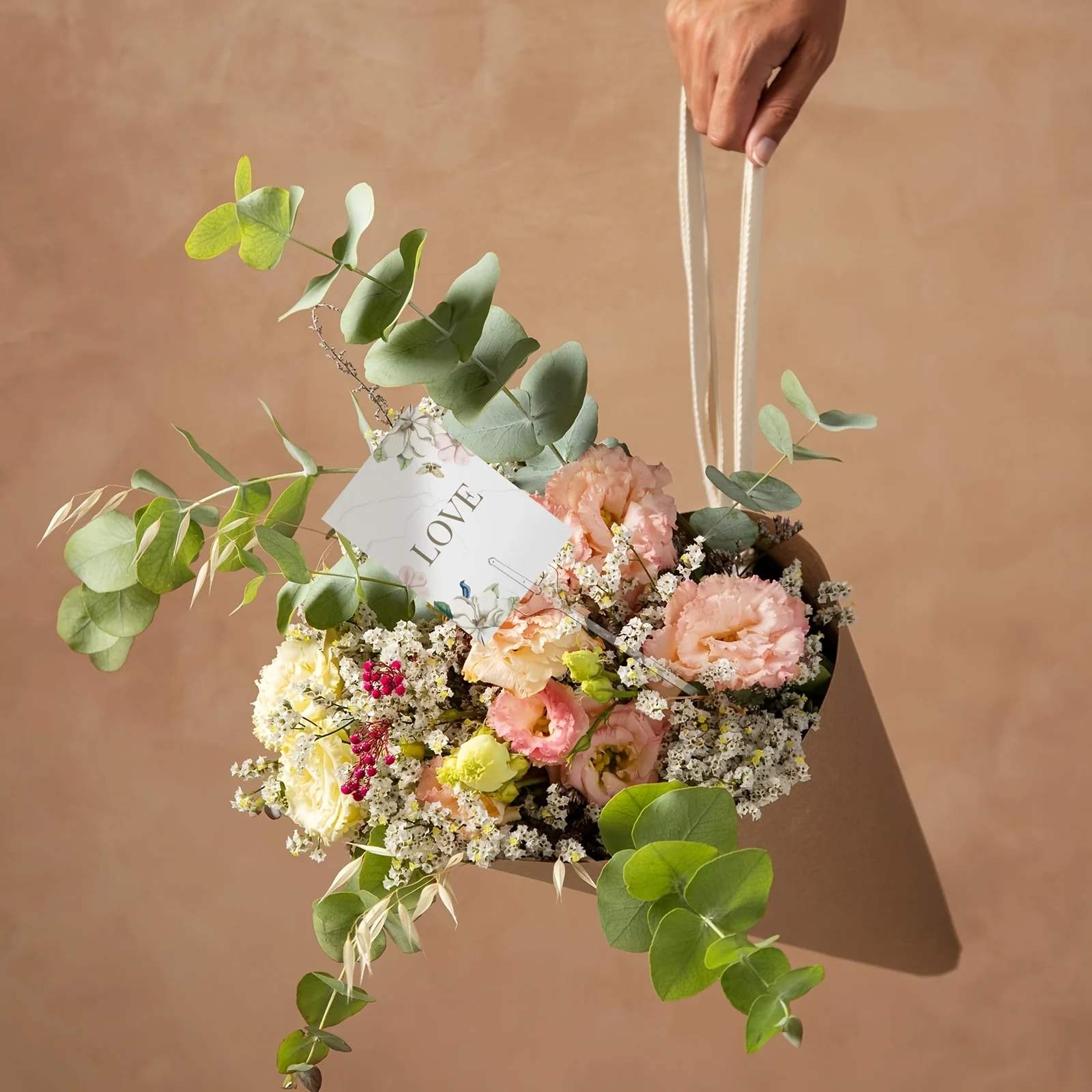 About 80pcs floral card holders are selected, suitable for bouquet arrangement, wedding birthday party decoration