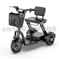 Elderly Scooter Electric Tricycle Battery Car Can Lift Chargable Lithium Battery Foldable and Portable Adult Electric Motorcycle 1