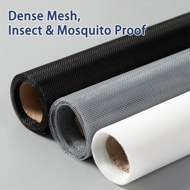 Mosquito Net Anti Mosquito Screens Mosquito Gauze Mesh Window Screen Pure Net Mosquito Screen for Windows Customizable Size Easy Installation Durable and Washable