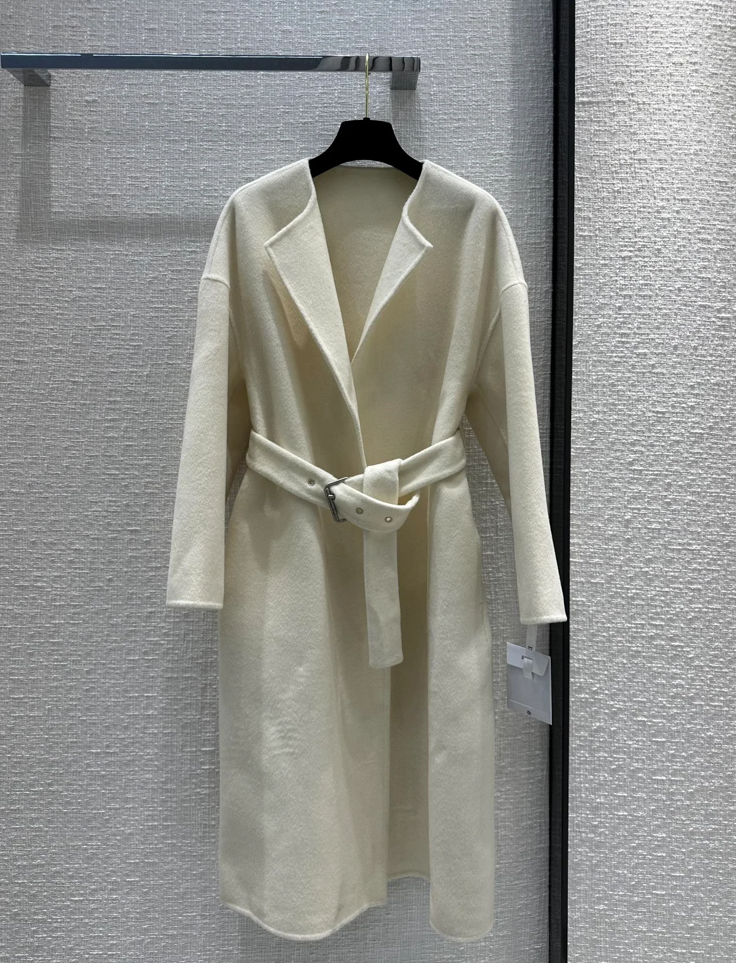 

2023 Round neck wool coat
