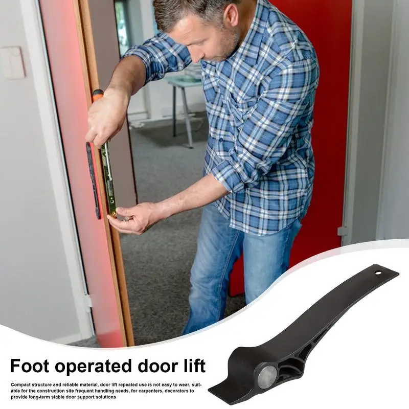 Door Lifter Foot-Operated Door Lifting Tool Ergonomic Design Furniture Installation Helper for Carpenters door elevator