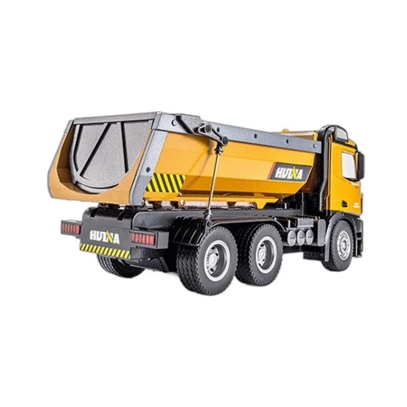 HuiNa 573 1/14 RC Truck 10 Channel 2.4G Remote Control Loader Truck Engineering Vehicle RC Toy Gift for Boy 5
