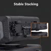 PE Plastic Professional Tool Box Organizer Stage Equipment Cabinet Audio Amplifier Portable Tool Box Shockproof Tools Packaging 5
