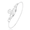 The Claddagh Irish Bracelet Bangle for Women Girls 1
