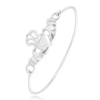 The Claddagh Irish Bracelet Bangle for Women Girls 1