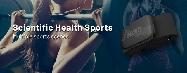 Cardiofrequenzimetro GEOID HS500 - Fascia Toracica Bluetooth/ANT+, IP67 Impermeabile, Batteria 800 Ore - Foto 2