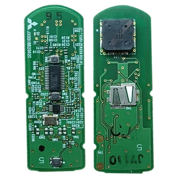 Keyforkess FSK 433.92MHz ID49 Chip muslimoff Button OEM Board Smart Remote Key Fob per Mazda 3 CX-5 2013 2014 2015 2016 - KEYECU FSK 433 92MHz ID49 Chip muslimoff Button OEM Board Smart Remote Key Fob per